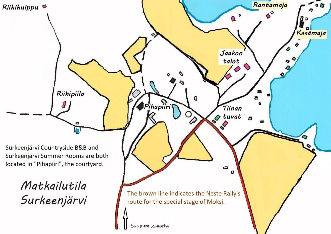 Surkeenjärvi Countryside B&B Moksinkylä Buitenkant foto